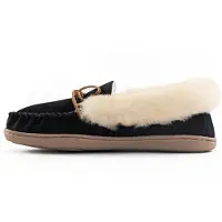 Minnetonka Mocassins 'Alpinsheepskin' crème / lichtbruin / zwart