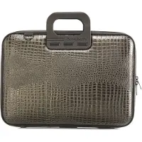 Bombata laptoptas Shiny Cocco 43 x 33 cm kunstleer antraciet