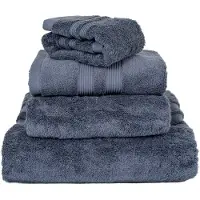 Mille Notti Fontana Handdoek EKO Donkerblauw, 100x150 cm