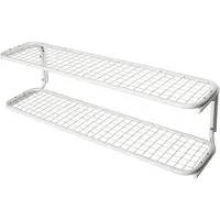 Essem Design Classic 650 schoenenrek wit/wit, 2 niveaus, 100 cm