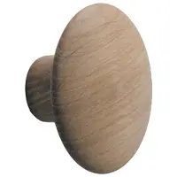 Muuto Dots Wood Coat Hooks Oak | Ø 6.5 cm