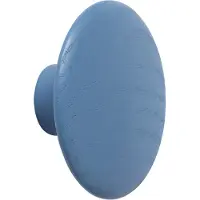 Muuto Dots wandhaak pale blue (blauw) extra klein