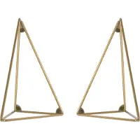 Maze Pythagoras steunen 2-pack messing