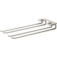 String handdoekenrek 2-pack beige, 30cm