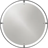 Audo Copenhagen Nimbus Spiegel bronzed brass, ø110