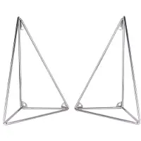 Maze Pythagoras steunen 2-pack chroom