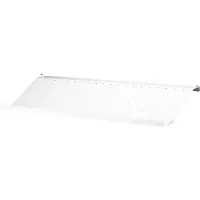 String schoenenrek metaal wit, 78x30 cm