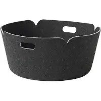 Muuto Restore opbergmand rond black melange