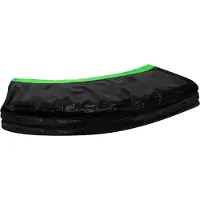 VirtuFit Trampoline Beschermrand - Zwart / Groen - 366 cm - 15 mm dik