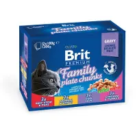 Brit Premium Cat Pouches Family Plate