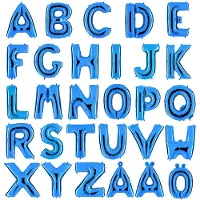 Ballongkungen AB Folieballon 100cm letter B blauw