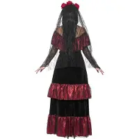 Smiffys Charmant Day of the Dead bruid jurkje