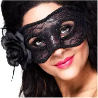 Boland Kanten oogmasker mystique zwart