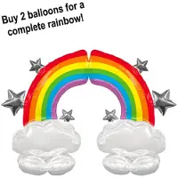 Amscan Airloonz - Regenboog (132cm)