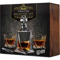 Mikamax - Twisted Decanter Set