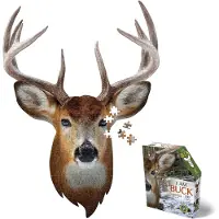 Sonstige Verlage MADD CAPP Vormpuzzel Mini - Hirsch, 300 stukjes