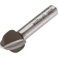 Wolfcraft HM Bolprofielfrees | 8mm | Ø12,7 x 9,5mm | 1 stuk - 3967000