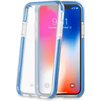 Celly HEXAGON900LB (iPhone X) Transparant