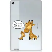 B2Ctelecom Lenovo Tab M10 Plus (3e generatie) Tablet Back Cover Giraffe