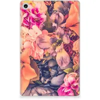 B2Ctelecom Lenovo Tab M10 Plus (3e generatie) Siliconen Hoesje Bosje Bloemen