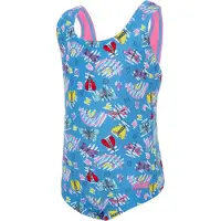 Zoggs Badpak Meisjes Actionback Rainbow Butterfly Maat 104