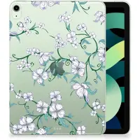 B2Ctelecom iPad Air (2020/2022) 10.9 inch Uniek Siliconen Hoesje Blossom White