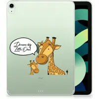 B2Ctelecom Back Cover voor iPad Air (2020/2022) 10.9 inch Tablet Back Cover Giraffe
