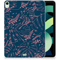 B2Ctelecom iPad Air (2020/2022) 10.9 inch Siliconen Hoesje Palm Leaves