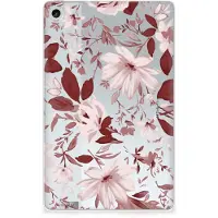 B2Ctelecom Tablethoes Lenovo Tab M10 Plus (3e generatie) Watercolor Flowers
