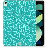 B2Ctelecom iPad Air (2020/2022) 10.9 inch Tablethoes Cracks Blue