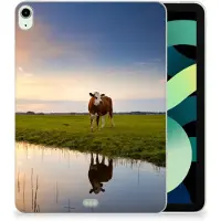 B2Ctelecom Back Cover voor iPad Air (2020/2022) 10.9 inch Back Case Koe