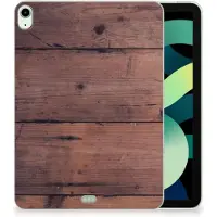 B2Ctelecom iPad Air (2020/2022) 10.9 inch Silicone Tablet Hoes Old Wood