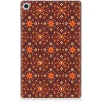 B2Ctelecom Lenovo Tab M10 Plus (3e generatie) Hippe Hoes Batik Brown