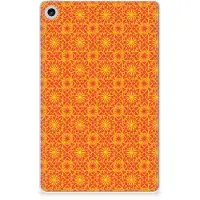 B2Ctelecom Lenovo Tab M10 Plus (3e generatie) Hippe Hoes Batik Oranje