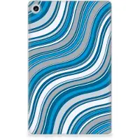 B2Ctelecom Lenovo Tab M10 Plus (3e generatie) Hippe Hoes Waves Blue