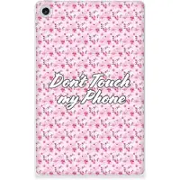B2Ctelecom Lenovo Tab M10 Plus (3e generatie) Print Case Flowers Pink DTMP