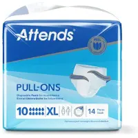 Attends Pull-Ons 10 XL | 14 stuks