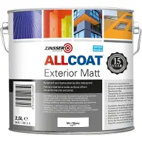 Zinsser Allcoat Exterior Matt - Op Kleur Gemengd - 1L