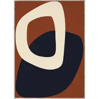 Paper Collective - Poster - Solid Shapes 02 - Nina Bruun - 50x70cm - excl. kader
