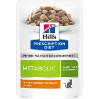 Hill's Pet Nutrition Metabolic Weight Management - Prescription Diet - Feline - Maaltijdzakje