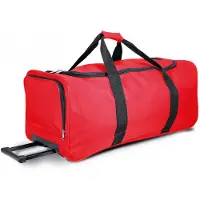 Kimood Rode Sporttas/weekendtas/reistas Op Wieltjes 71 Cm/66 Liter - Sporttassen