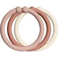 BIBS - Loops 12 PACK Blush/Woodchuck/Ivory - (900239)