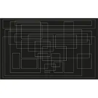 Komar Vliesbehang Digitale print vlies - Mills Board Mondial - Afmeting 400 x 250 cm (1 stuk)