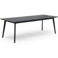 Hillerstorp Stoltö Eettafel 90x220x72 Cm Orkaangrijs - Tuintafel Massieve Den Hurricane Grey - 6822098