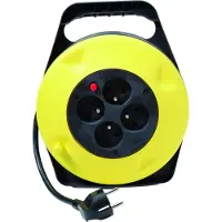 Profile Kabelbox, 10M, 3G15 Pr8010, Zwart/Geel