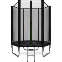 VirtuFit Trampoline met Veiligheidsnet - Zwart - 183 cm