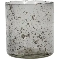 Clayre & Eef Grijze Waxinelichthouder Ø 10*12 cm 6GL2993