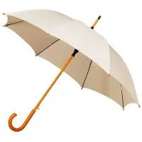Impliva trouwparaplu automatisch en windproof 102 cm wit