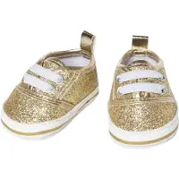 Heless Poppenschoenen Junior 30-34 Cm Goud/wit