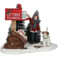 Luville Kerstfiguur Letters to Santa